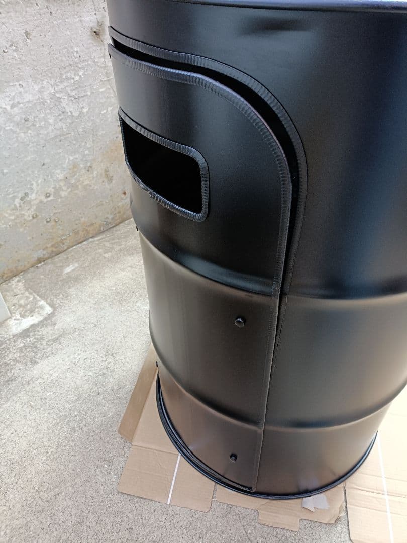 納期2026年1月よしき！ドラム缶テーブル‼️マッドブラック