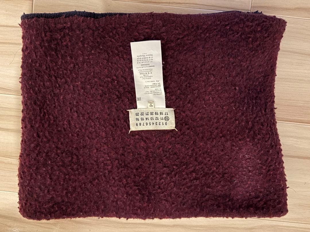 メゾンマルジェラ　スヌード　イタリア製