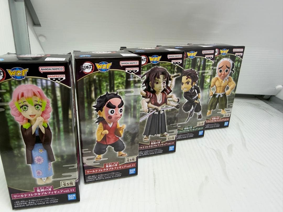 新品未開封　鬼滅の刃 ワールドコレクタブルフィギュア vol.11 全5種セット
