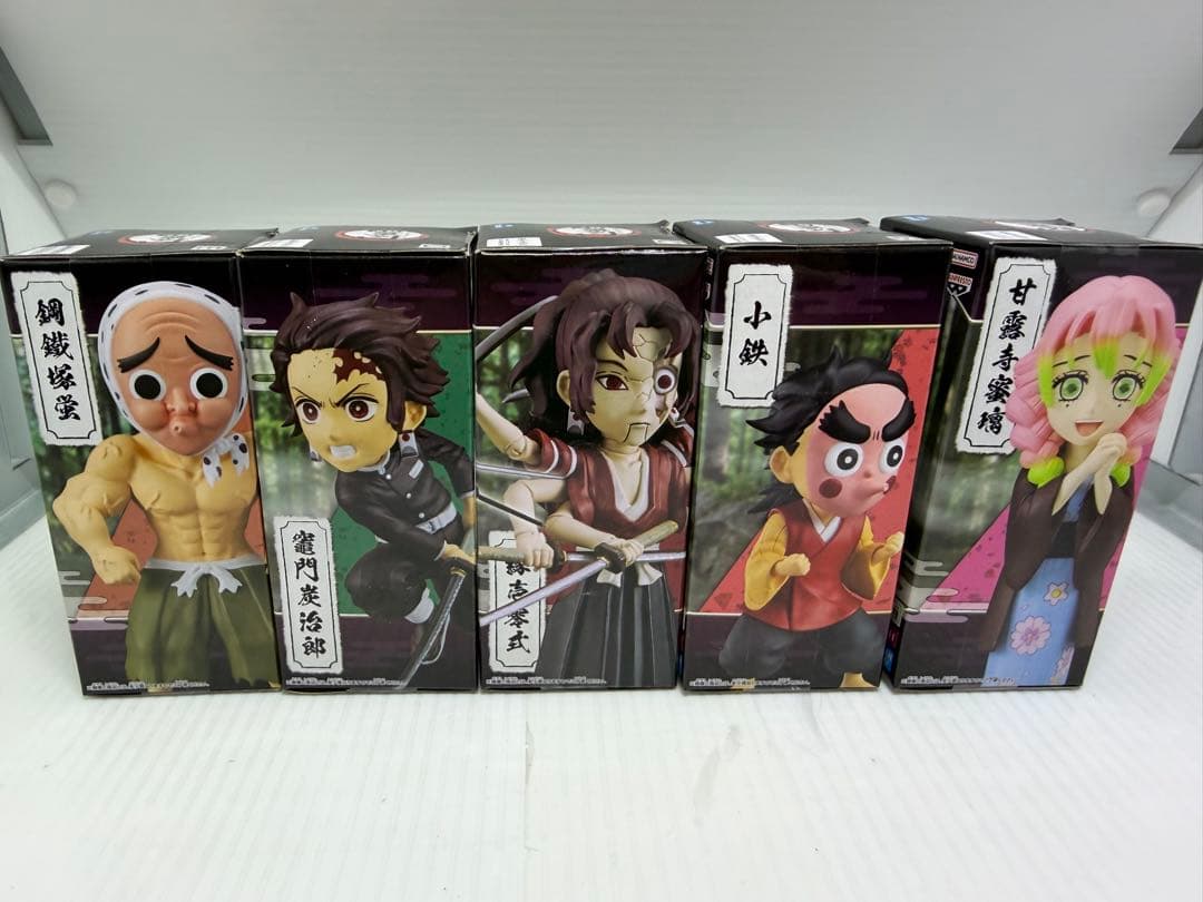 新品未開封　鬼滅の刃 ワールドコレクタブルフィギュア vol.11 全5種セット