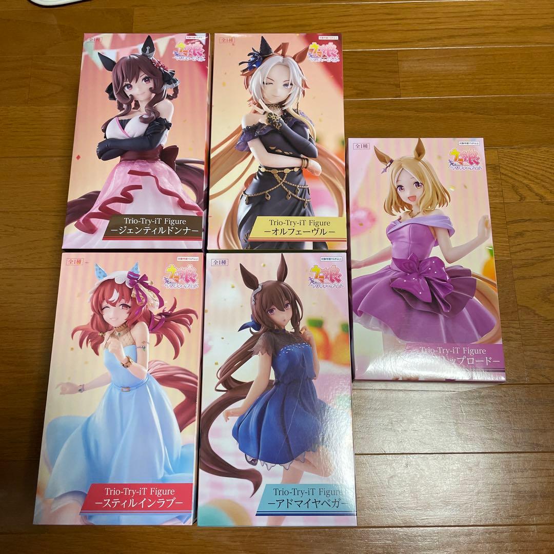 ウマ娘　ラウンド1 限定　Trio-Try IT Figure 5体セット