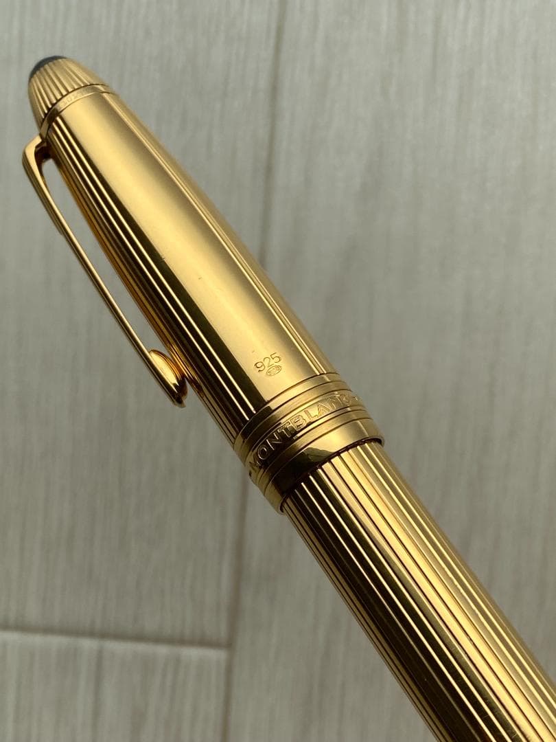 モンブラン ソリテール ル・グラン 146 ゴールド色 シルバー 925 万年筆