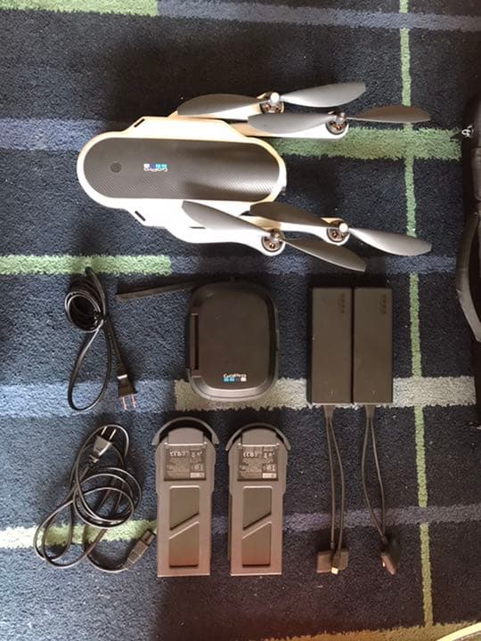 gopro karma ドローン　ジャンク扱いにします。