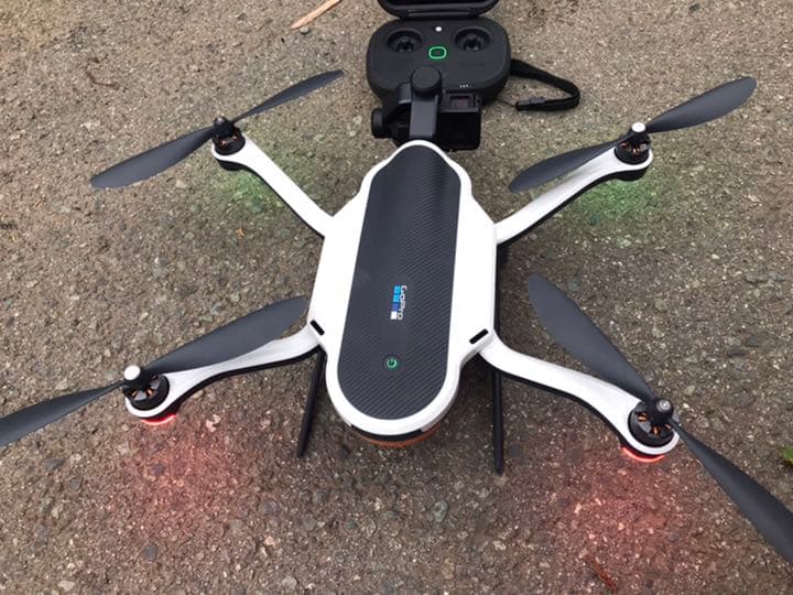gopro karma ドローン　ジャンク扱いにします。