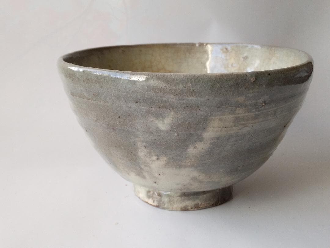 延寿窯 佐藤友宣 作 古萩 茶碗 坂部萬古 茶道具 茶器 抹茶碗 新品 未使用