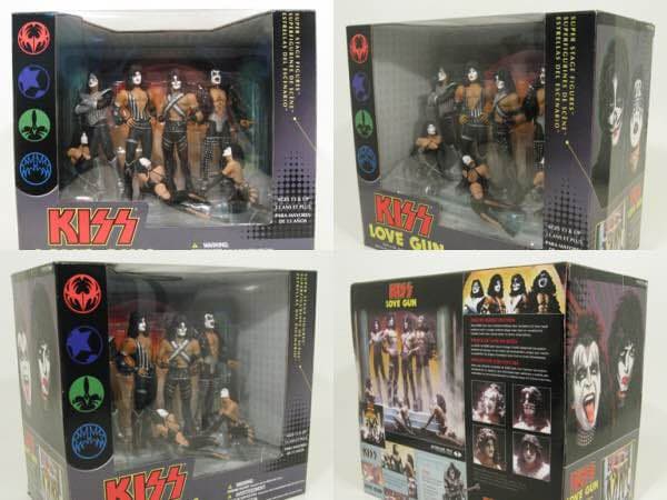 KISS ラブガン デラックスフィギュアBOX