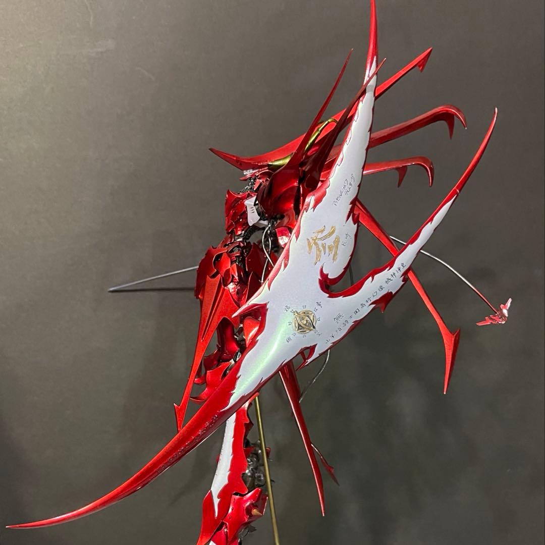 海洋堂ガレージキット　FSS \"超\"騎士団機 ［焔星］1／100 塗装完成品