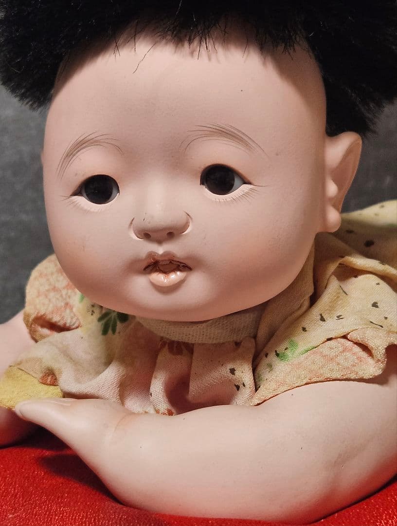 大正～昭和初期　子供人形　這子人形　市松人形 　アンティーク人形　赤ちゃん人形