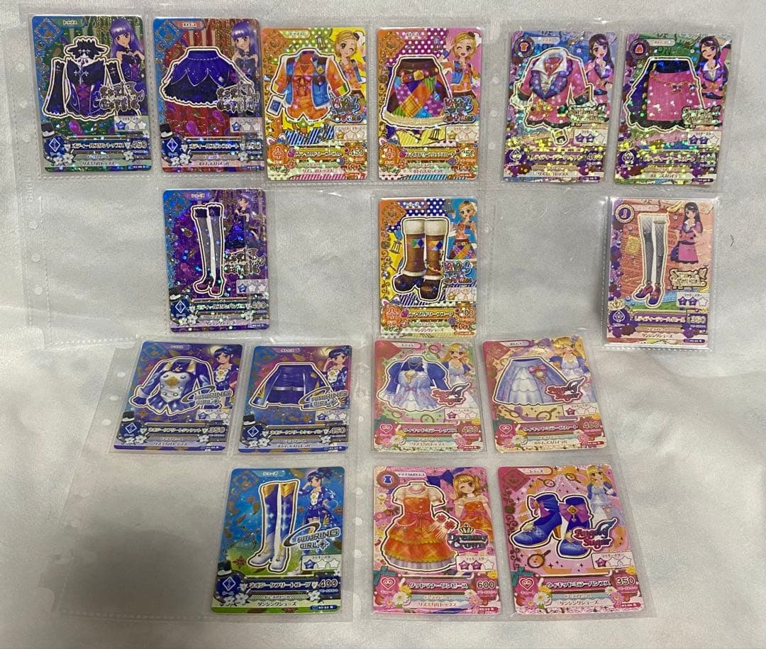 アイカツ 2015 1弾フルコンプ　オデットスワン　スノープリンセス