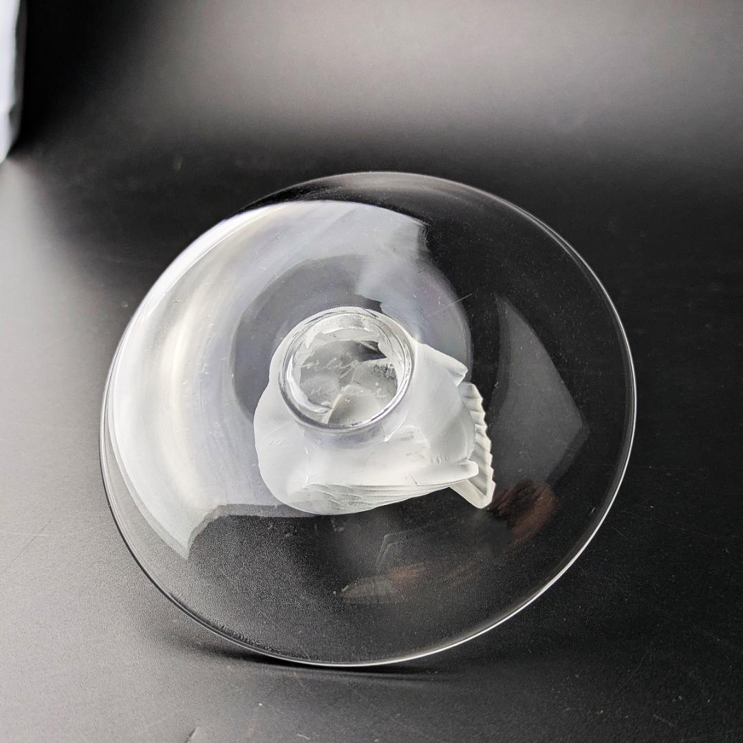 かわいいラリック★雀 ピントレー ディッシュ フランス輸入 アールデコ