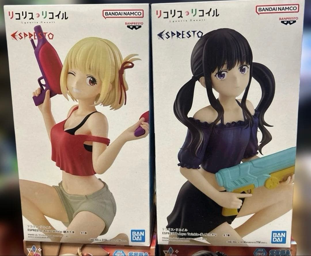 フィギュア　リコリスリコイル6体