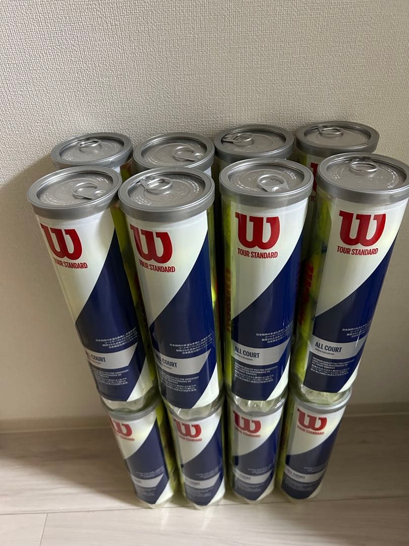 Wilson Tour Standard テニスボール 16缶(64個)セット