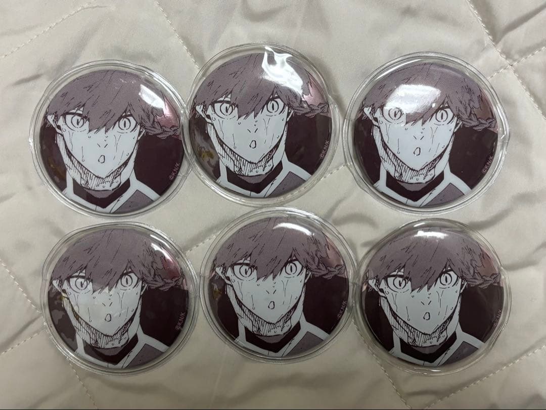 黒名蘭世　ブルーロック展　缶バッジ　48点