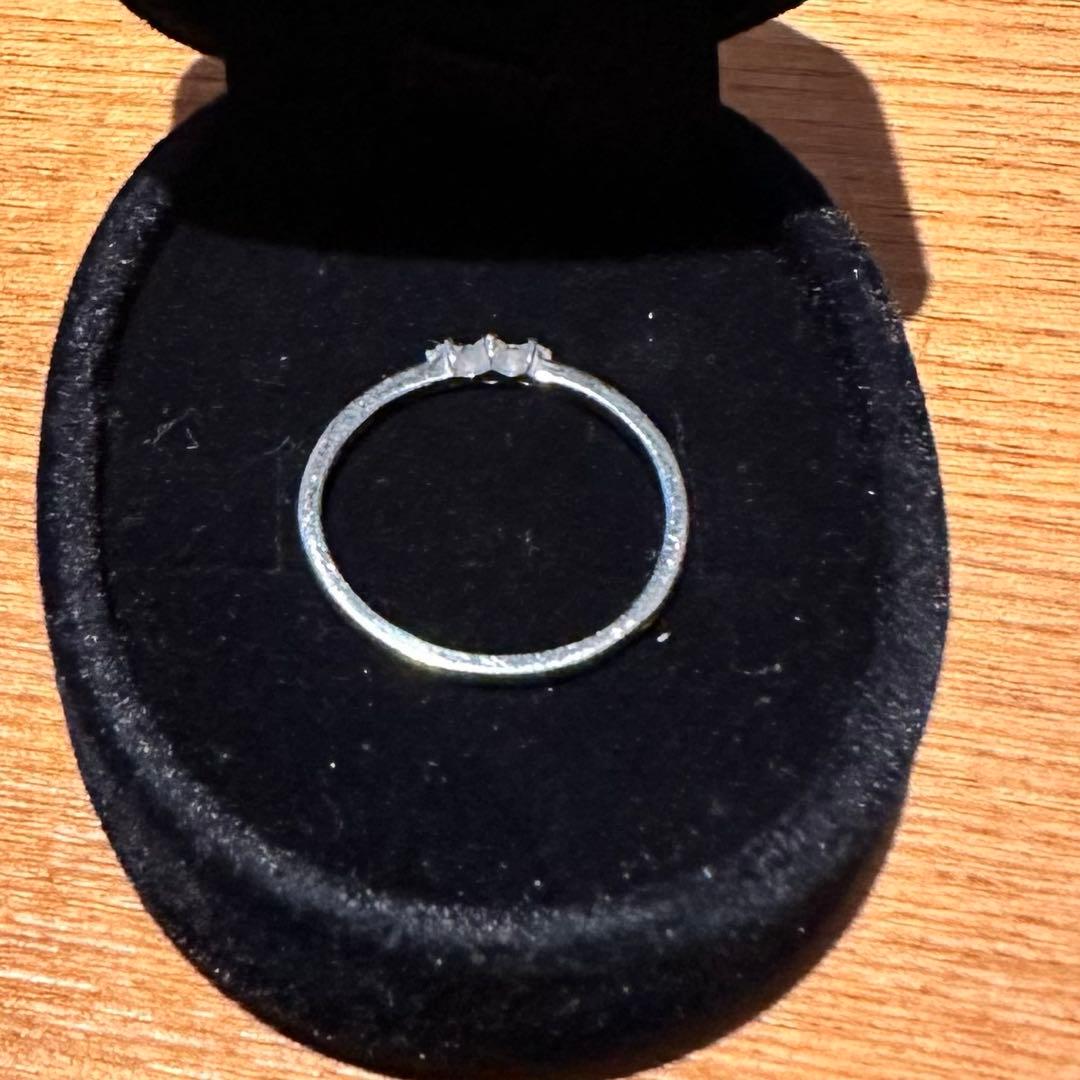 値下げ！ete pt900 ダイヤモンドリング