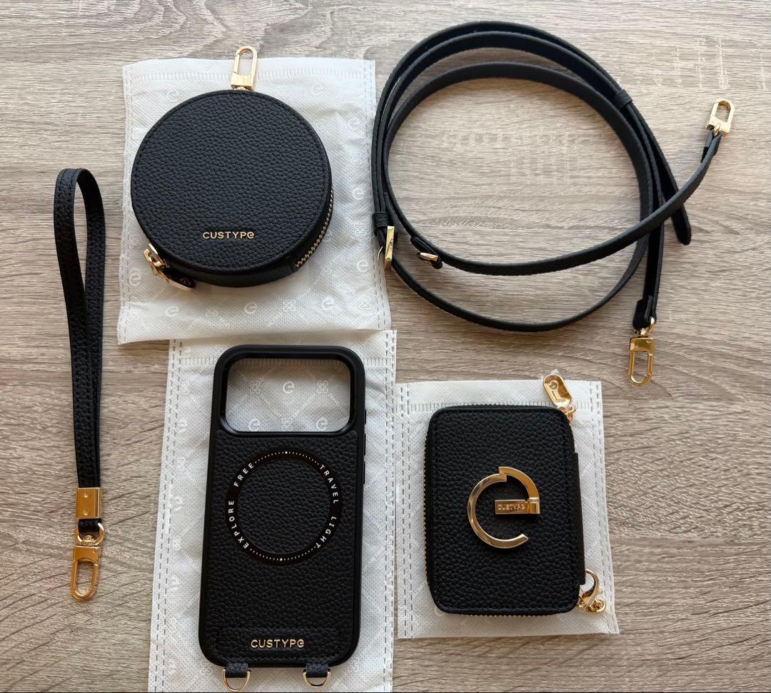 custype iPhone17 Proケース　ブラック