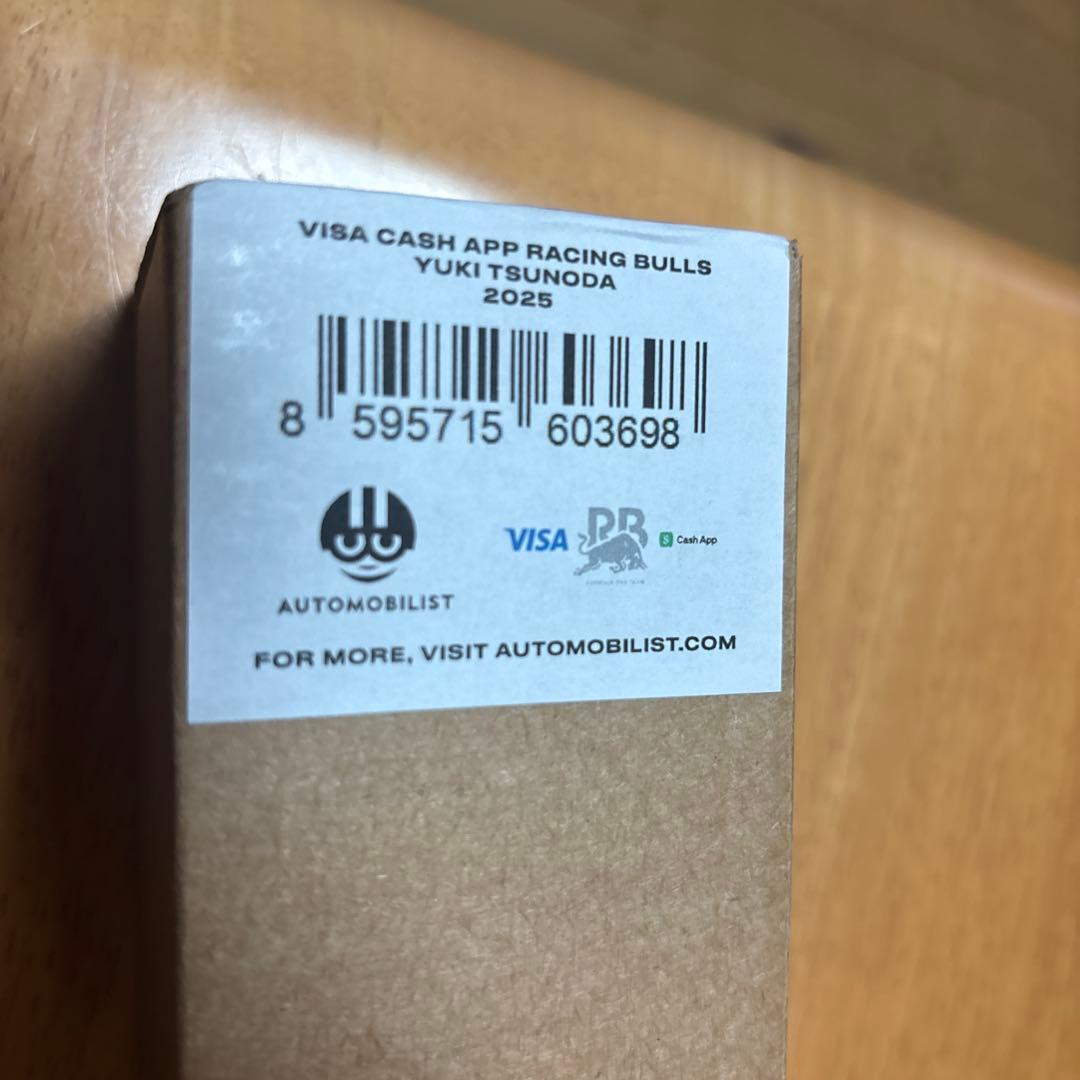 角田裕毅 VISA CASH APP RB F1 チーム ポスター