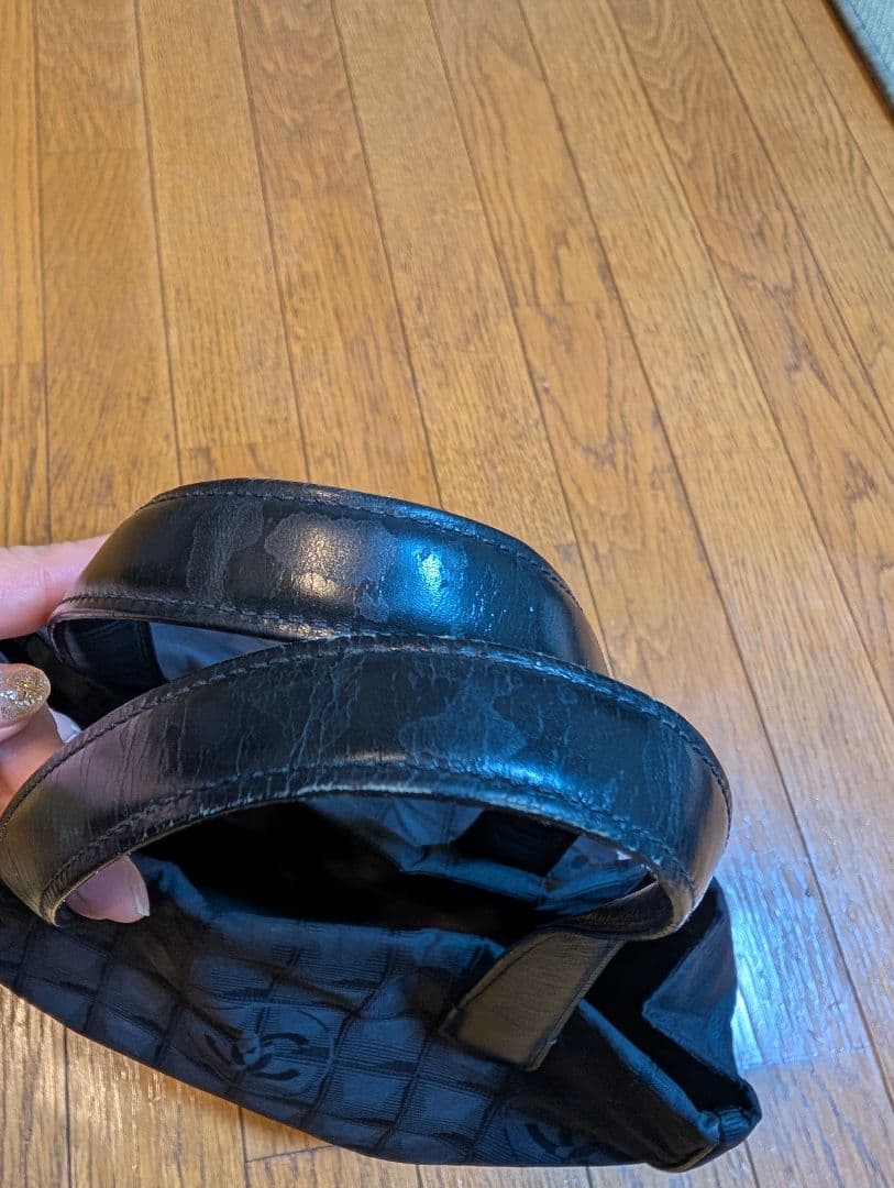 CHANEL　シャネル　ブラック　トート　バッグ