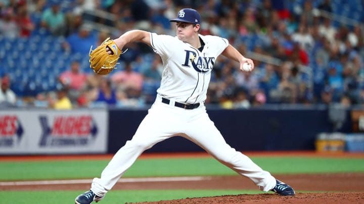 Brendan McKayルーキー直書き直筆サインカード実使用 1/1