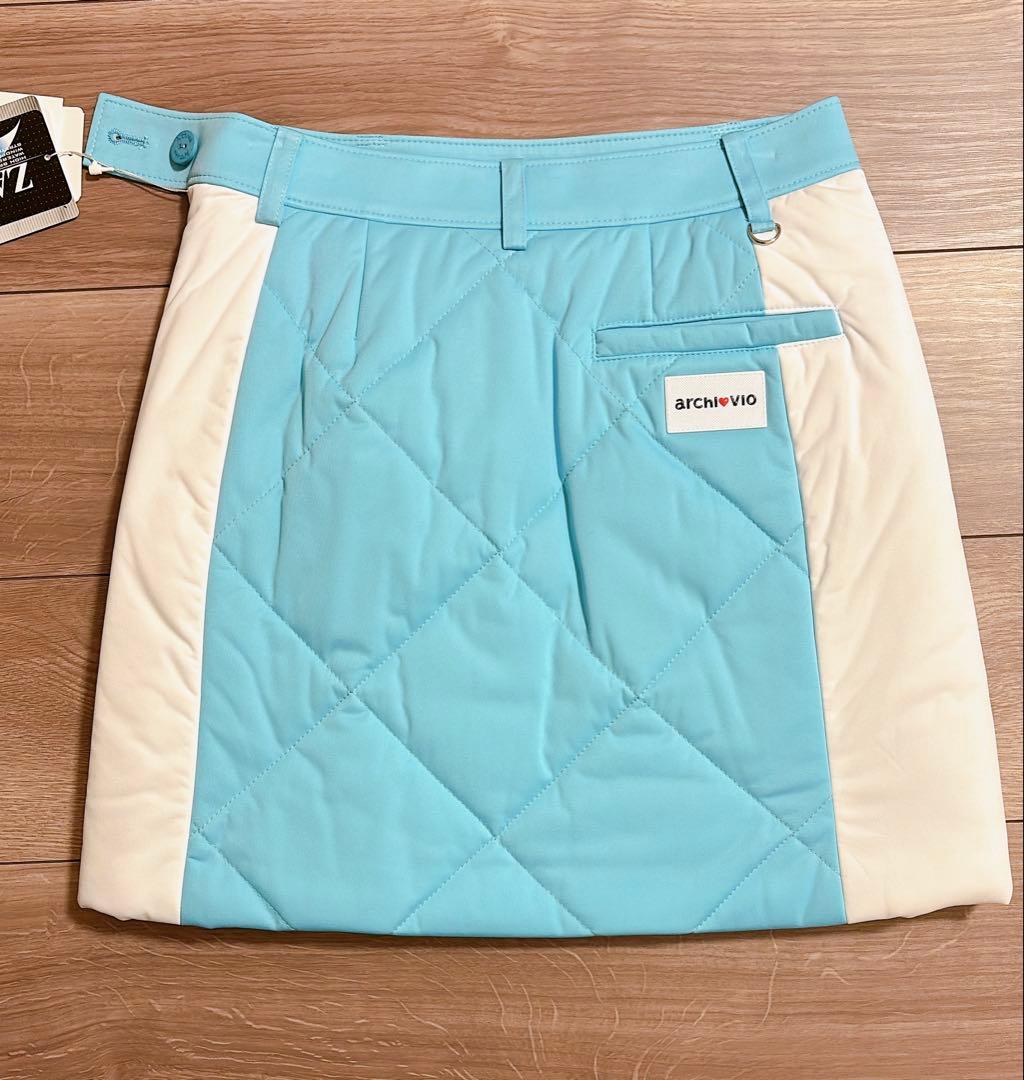アルチビオ 多機能素材キルティングスカート