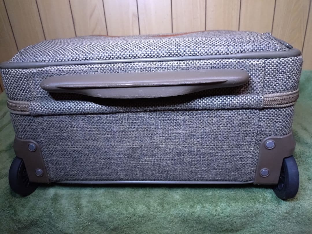 hartmann ハートマン　レザースーツケース　キャリーケース　ブラウン系