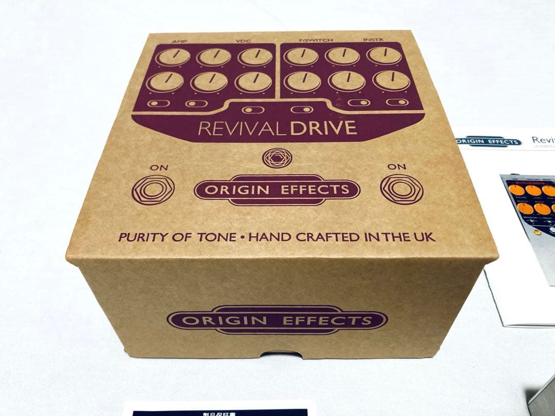 ギター ORIGIN EFFECTS RevivalDRIVE Custom