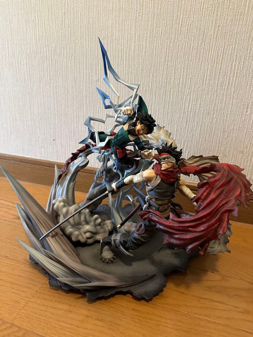 s-fire ヒロアカ　デク vs ステイン