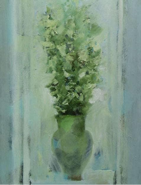 油絵 菅家令子 絵 絵画 インテリア uF6-111702 花