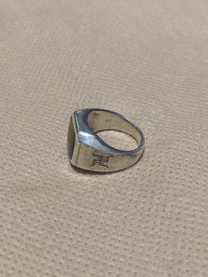 Kazumasa ワコマリア シグネットリング 印台 タイガーアイ