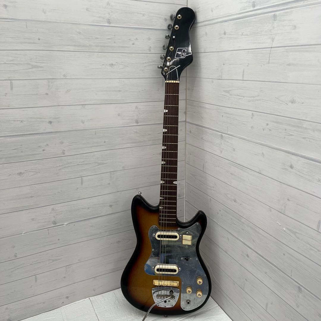 GUYATONE エレキギター LG-65T ビザールギター サンバースト系