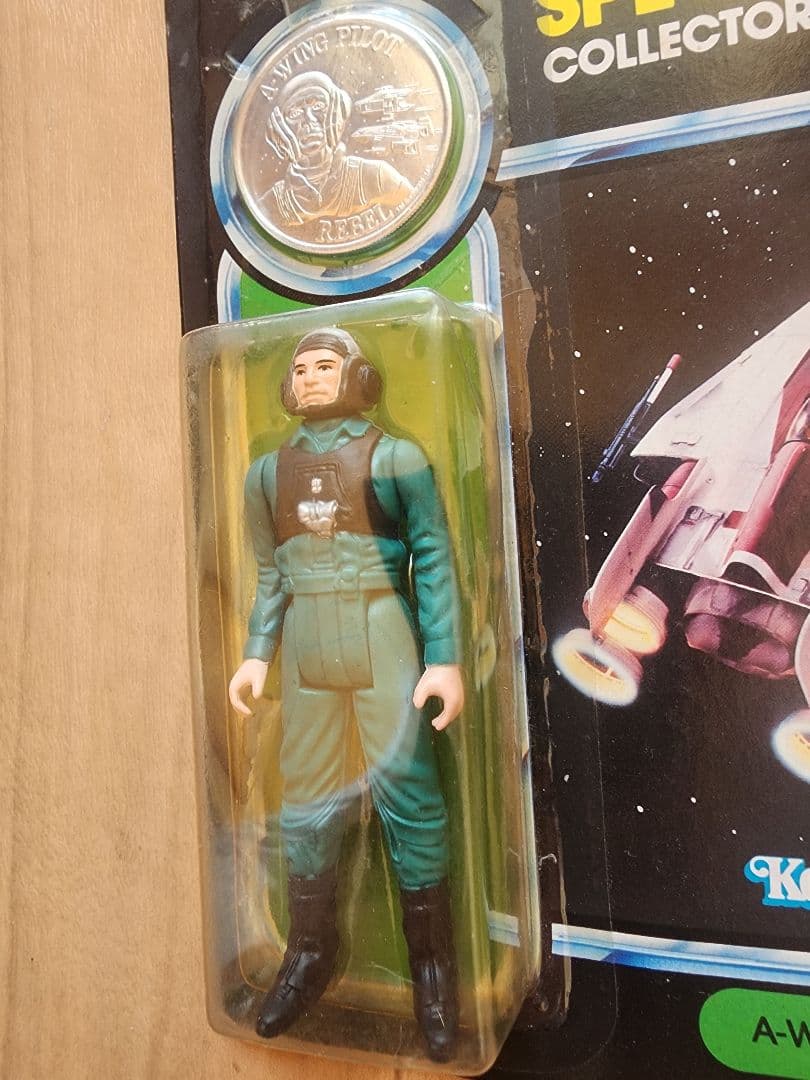 オールドケナー　POF スターウォーズ A-ウィングパイロットフィギュア 当時