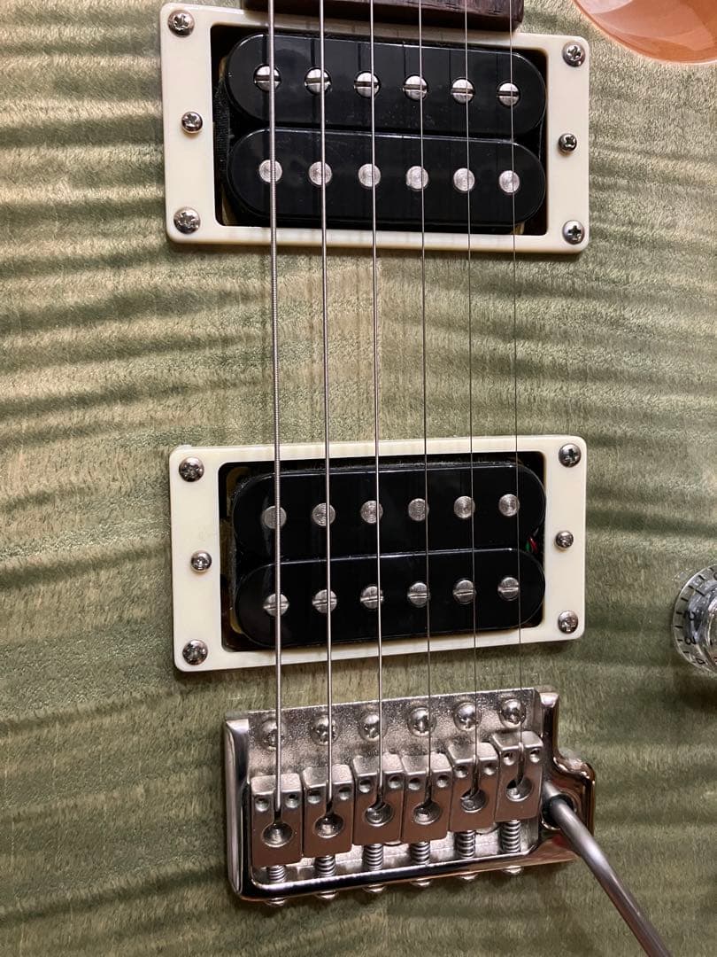 ギター PRS SE CUSTOM24 Trampas Green
