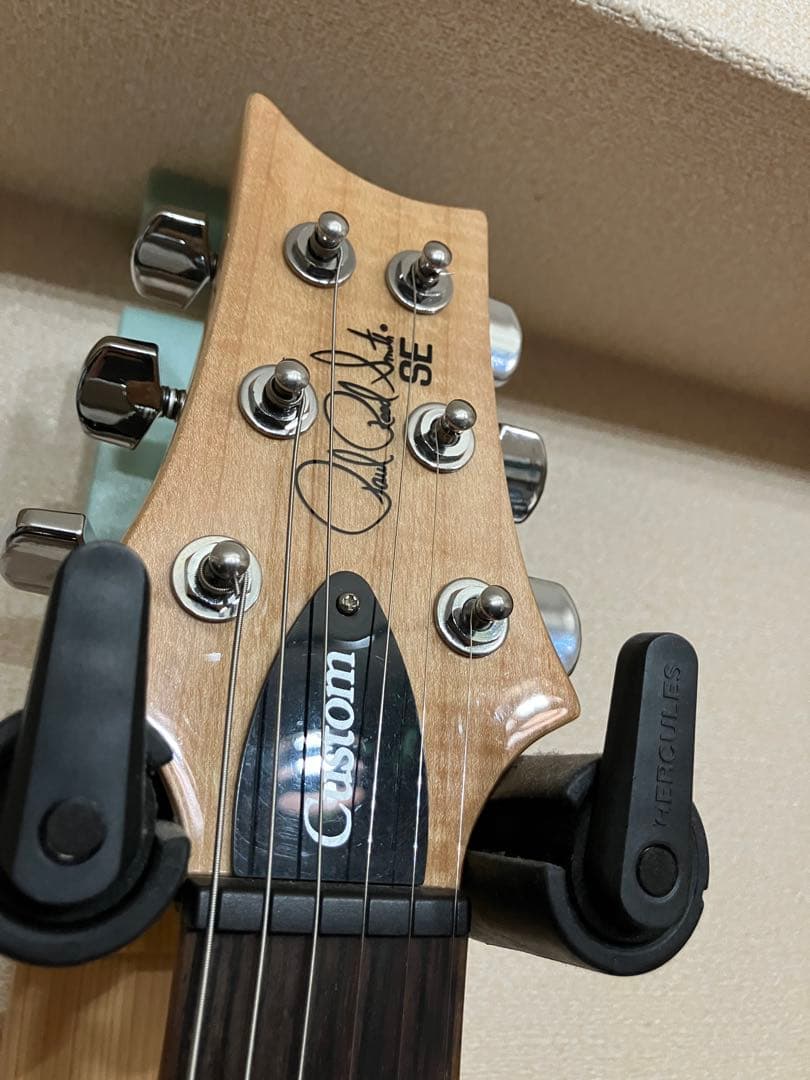 ギター PRS SE CUSTOM24 Trampas Green
