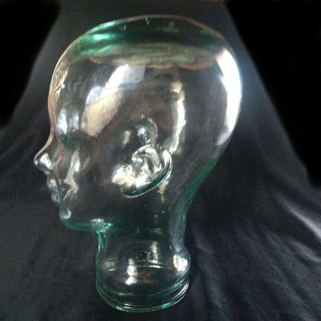 【ガラス製】マネキンヘッド