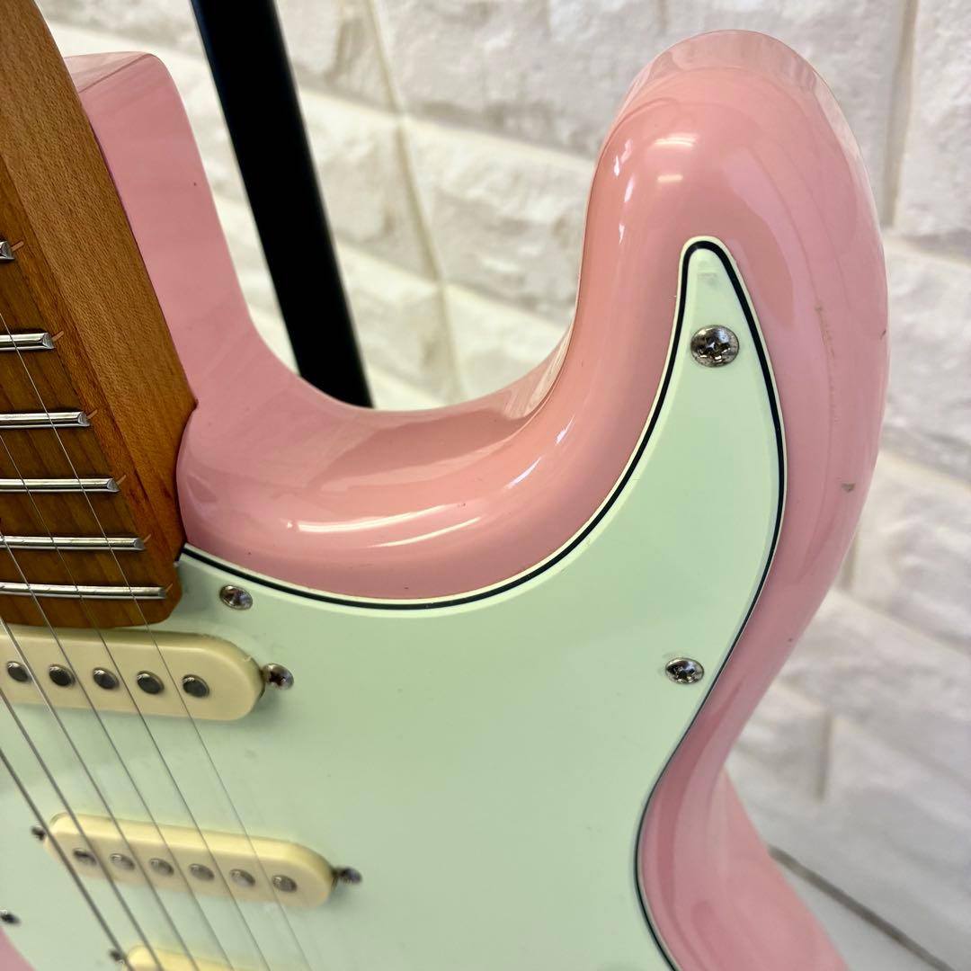 Bacchus BST-1-RSM/M SLPK バッカス エレキギター ピンク