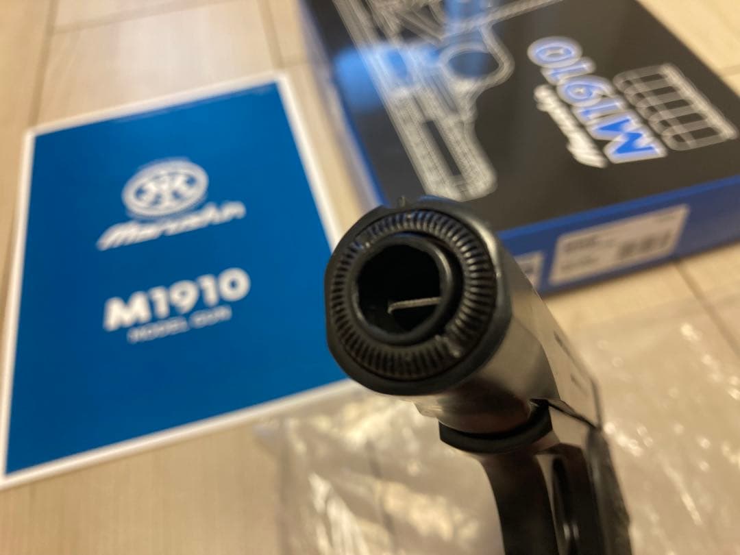 マルシン工業　M1910 モデルガン マットブラック　ＡＢＳ