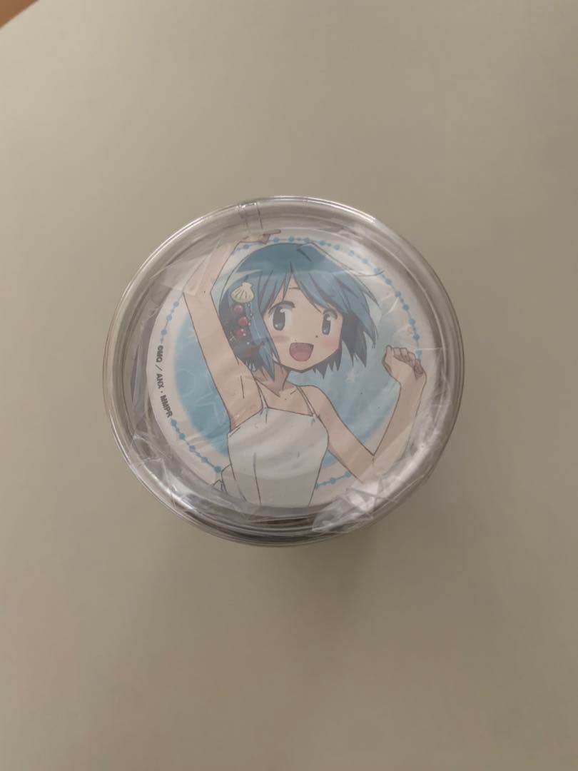 美樹さやか　缶バッジ　完全未開封　C90 ローソン　前自販機限定