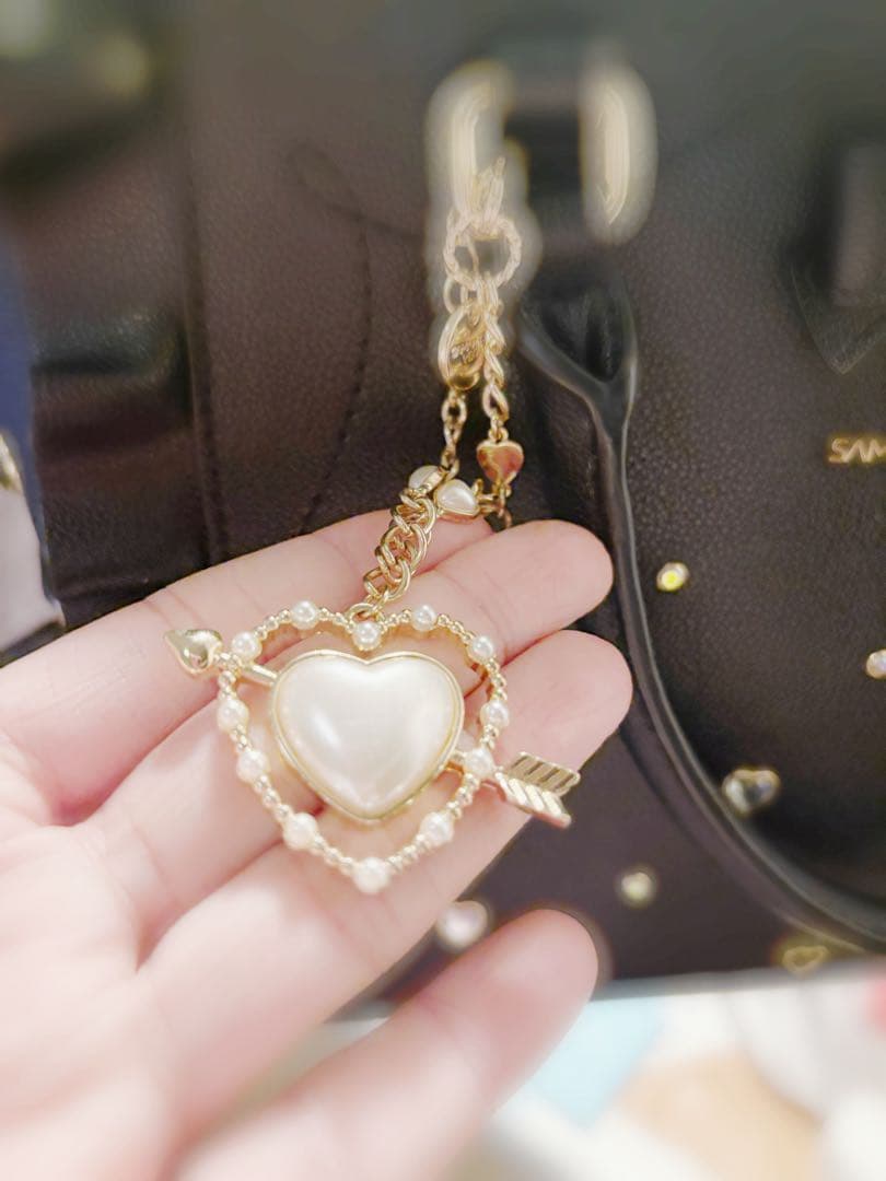 ♡ SAMANTHAVEGAサイドレースアップリボンビジューフラッター ♡