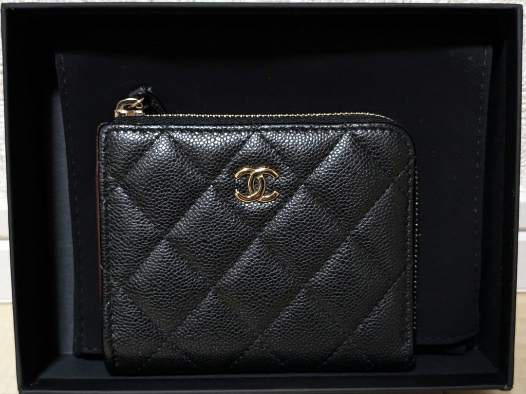 CHANEL マトラッセ クラシック ケース AP3999 キャビアスキン