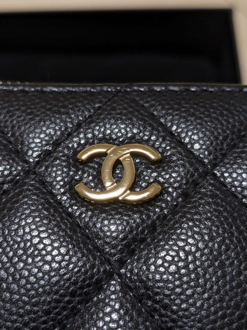 CHANEL マトラッセ クラシック ケース AP3999 キャビアスキン