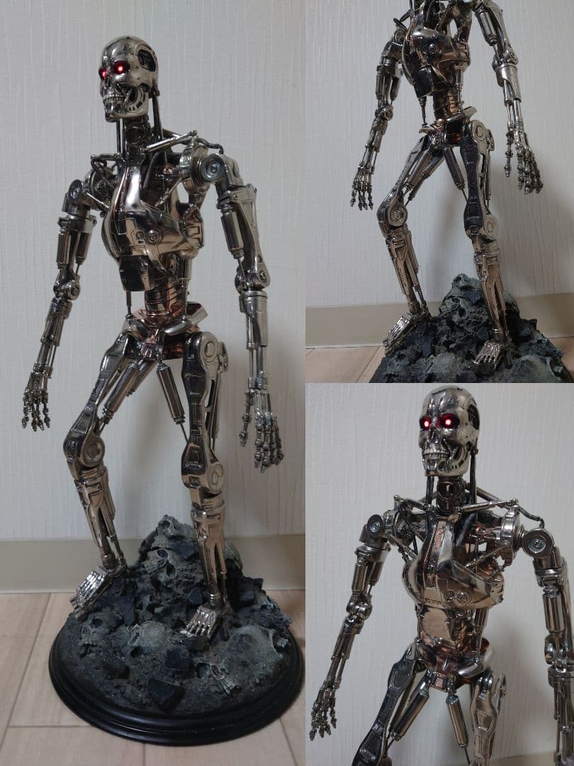 サイドショウ 1/4 ターミネーター T-800 エンドスケルトン スタチュー