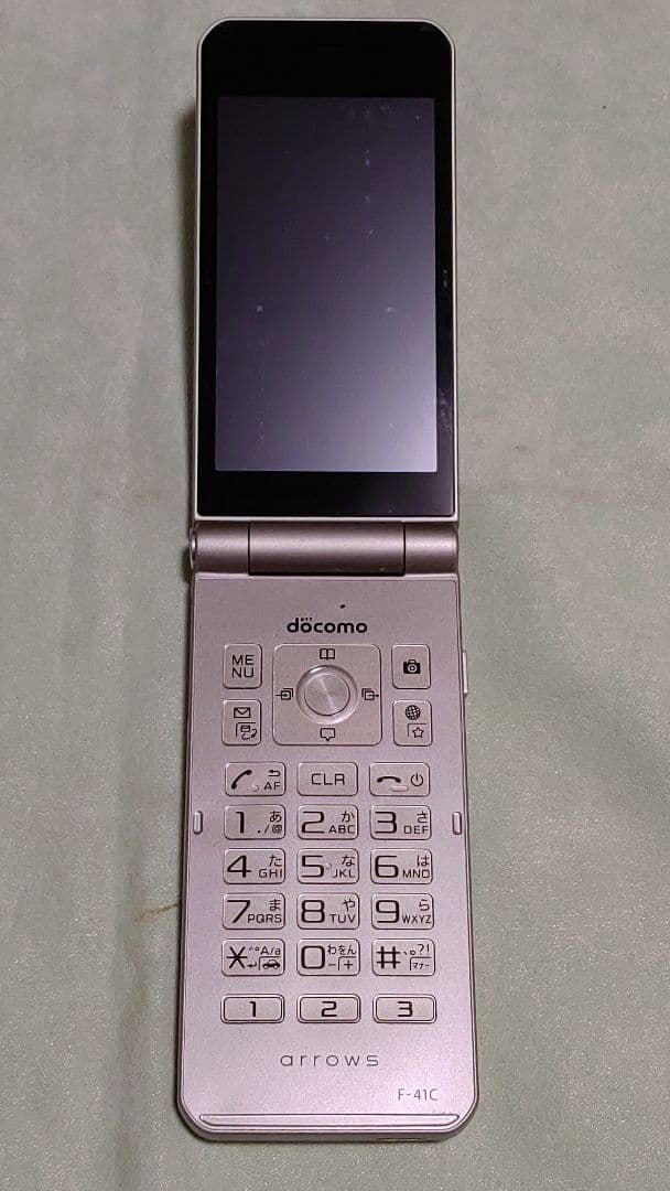 docomo arrows F-41C ゴールド 美品