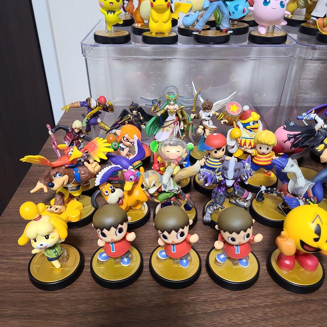 amiibo大乱闘スマッシュブラザーズ全種類94種類+Robotなど合計100個