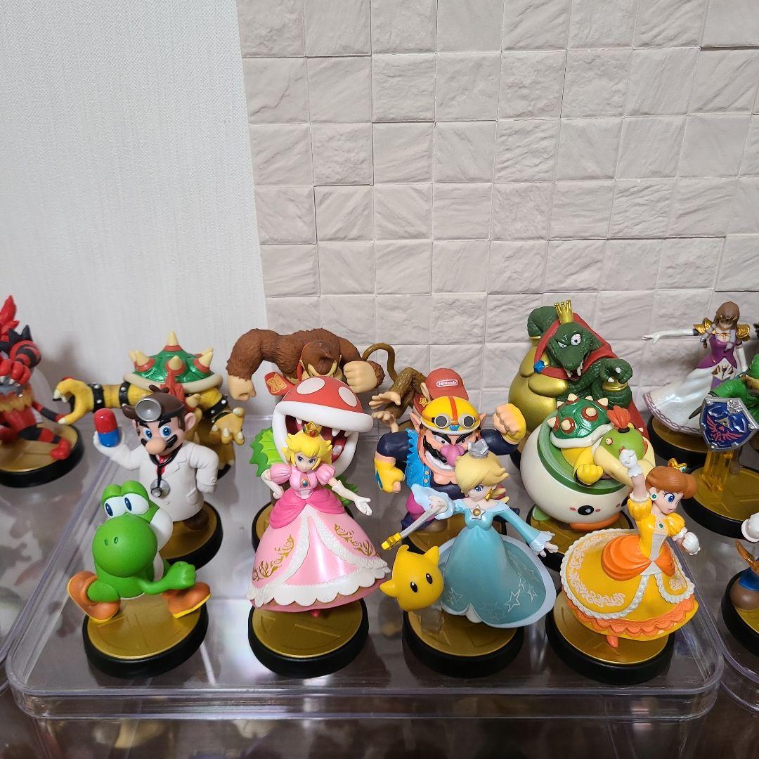 amiibo大乱闘スマッシュブラザーズ全種類94種類+Robotなど合計100個