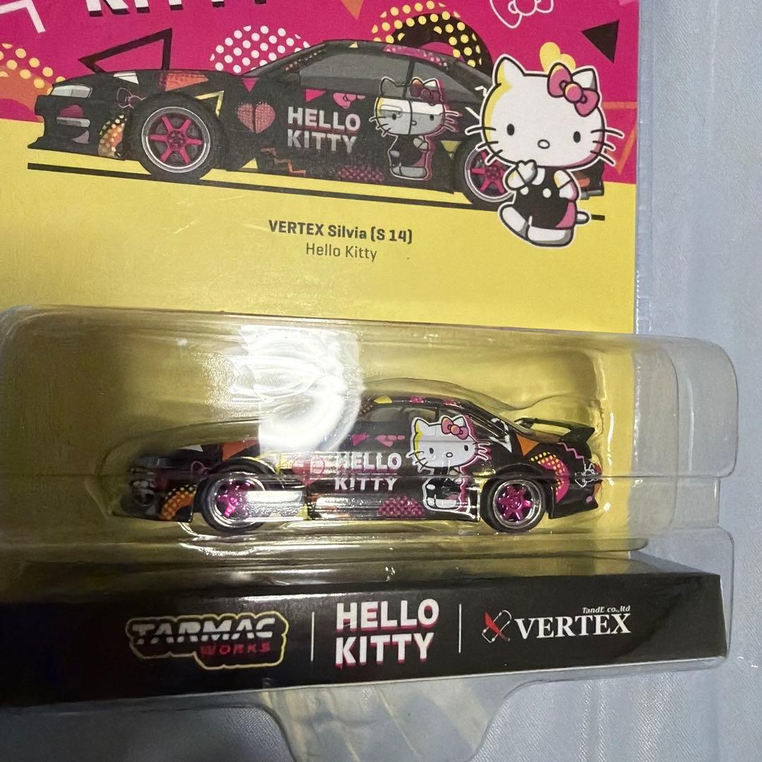 ターマックワークスハローキティ ベルテックス　シルビアS14&S152台セットα