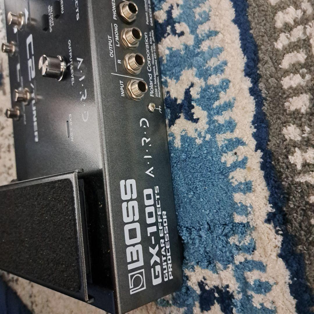 BOSS GX-100 ギターエフェクター BT dual付属