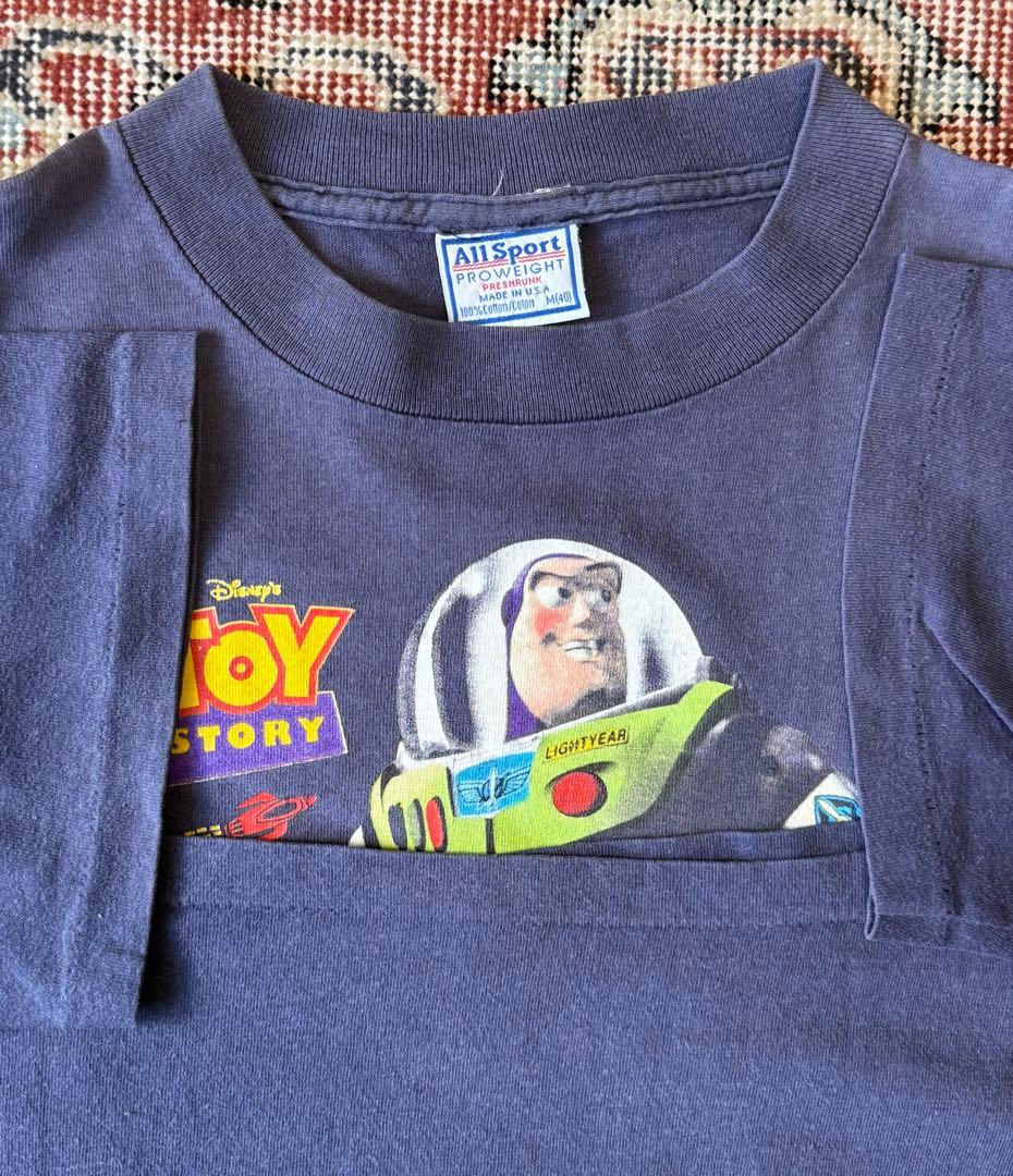 90s トイストーリー バスライトイヤー ヴィンテージtシャツ　ディズニー