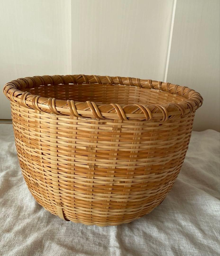 千葉県　真竹　米揚げざる　一升