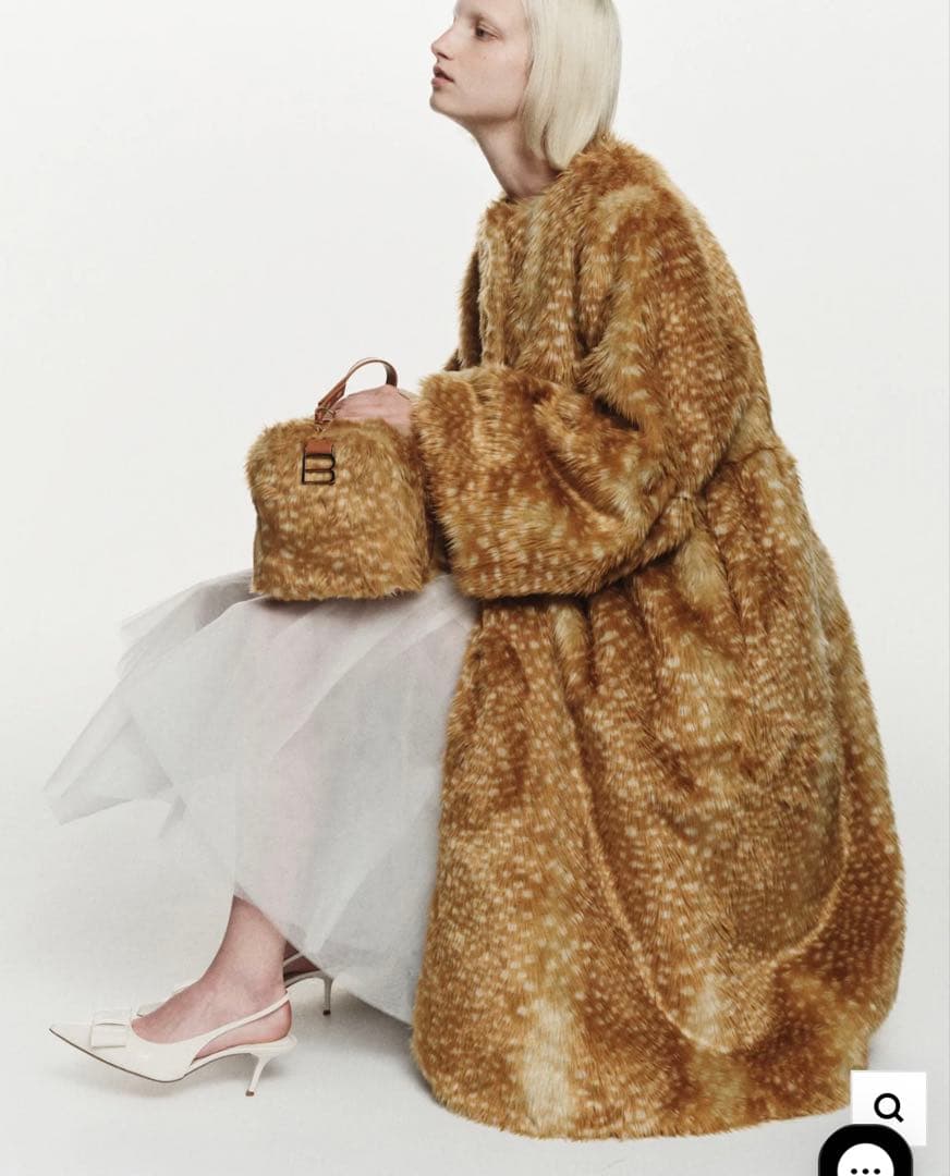 バッグ Bibiy. B. FUR BOX BAG