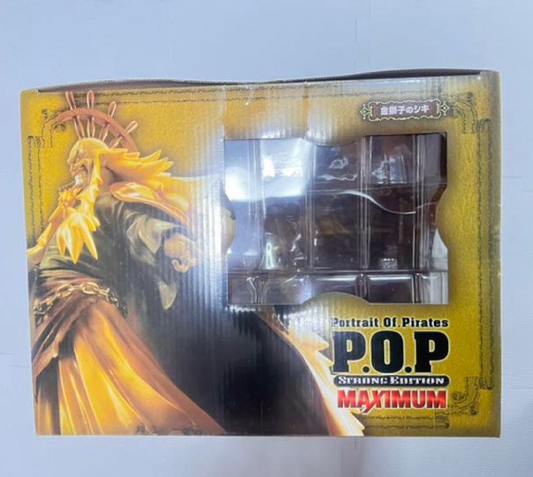 ［美品］ワンピースフィギュア P.O.P 金獅子のシキ