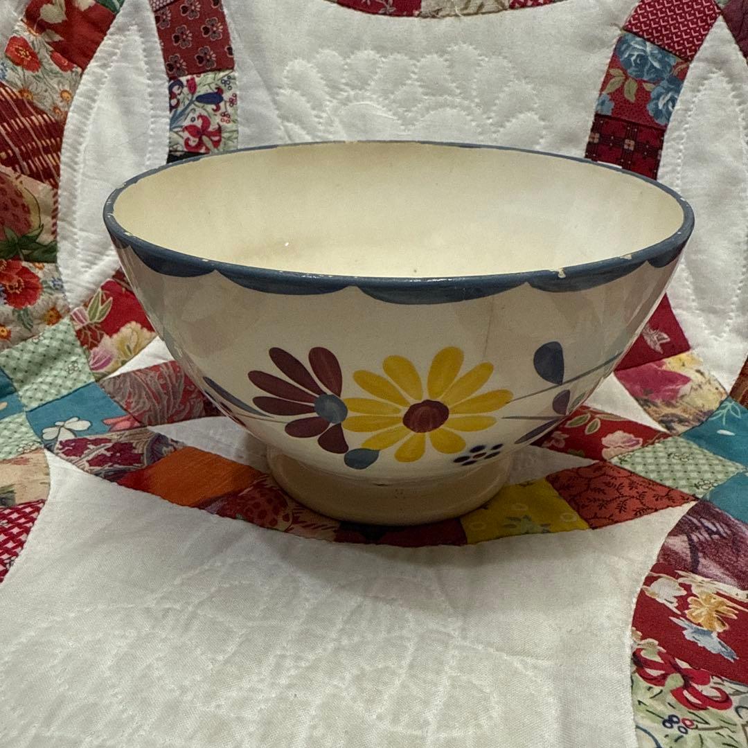 フランス！サランアンティークカフェオレボウル